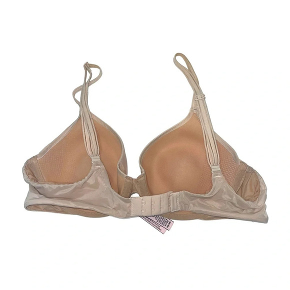 Victoria’s Secret Lined Perfect Coverage Tan Push-up T-shirt Bra 36B Women’s - Picture 5 of 10